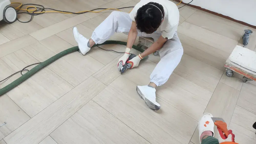 마포 식탁대리석연마 마감 디테일